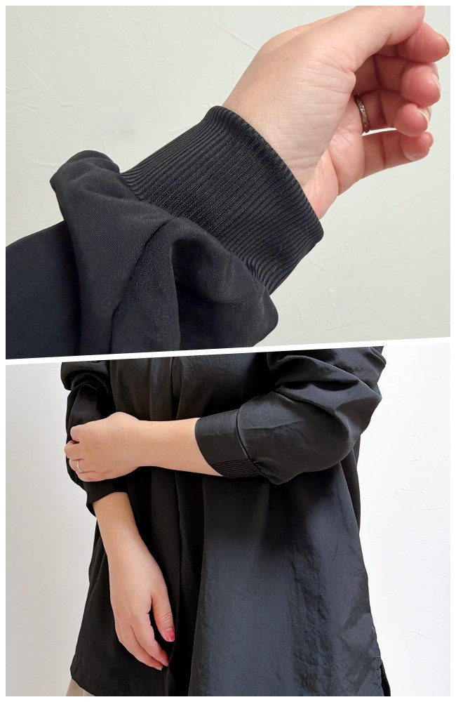 すぽんと着るだけでオシャレに決まる…!ワークマンの「1500円ブラウス」お尻まで隠せるし、抜け感たっぷりで大人っぽい!《購入レビュー》