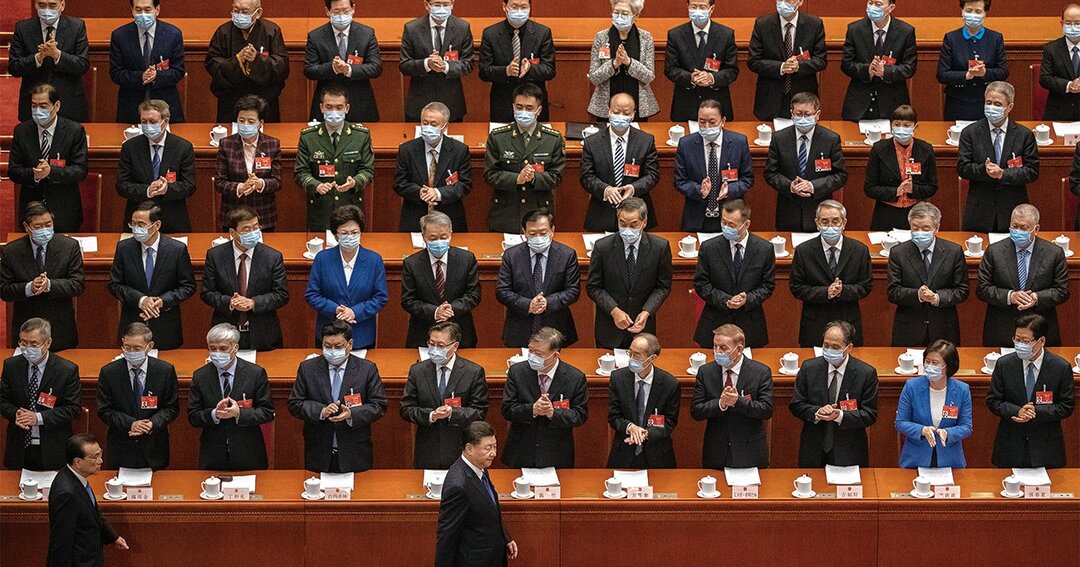 5日、北京市人民大会堂で、日本の国会に相当する全国人民代表大会が開幕した。全国から集まった人民代表は2900人