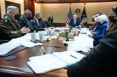 米、ウクライナとの情報共有の指針変更