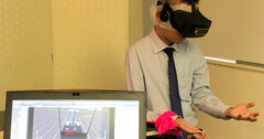 腕がなくても痛む「幻肢痛」に朗報、VRによる治療が効果