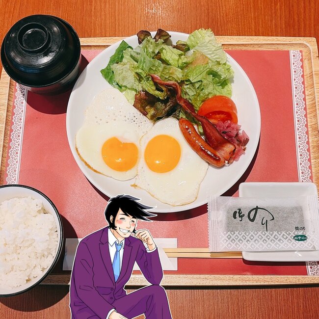 「朝からボリュームがすごい！」ロイヤルホストの“盛りだくさんモーニング”好きなものだらけで幸せ！「なんて贅沢！」「ごはん不足になる」