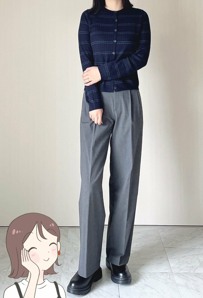 「シルエットがとても綺麗」ユニクロの“すっきり見えカーディガン”着回しやすくて色違いも欲しい!「色合いが可愛い」「肌ざわり最高」
