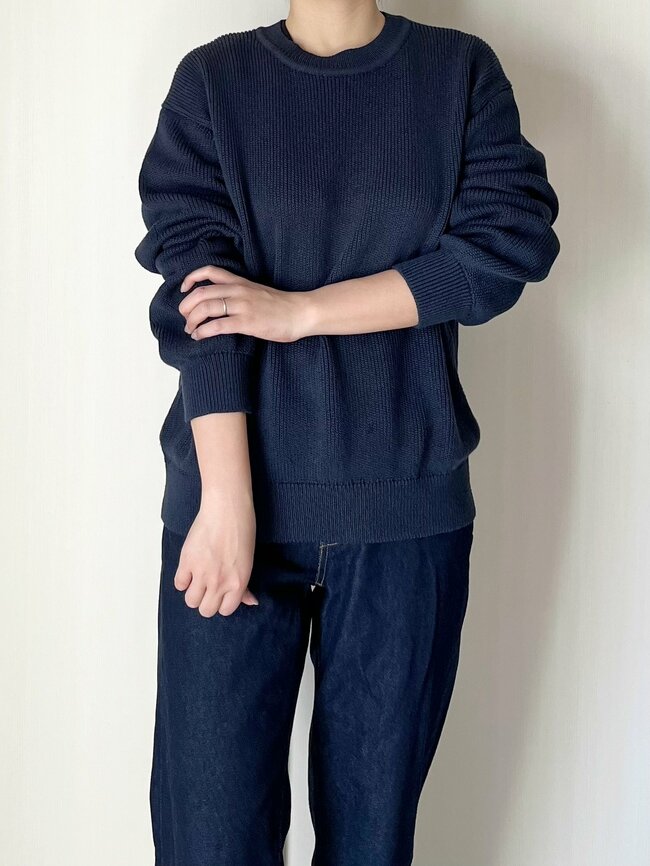 「形がめっちゃ可愛く、高見えします」GUの“楽ちんニット”上半身をまるっとカバーできて嬉しい「ヘビロテまちがいなし」「2色買いした」