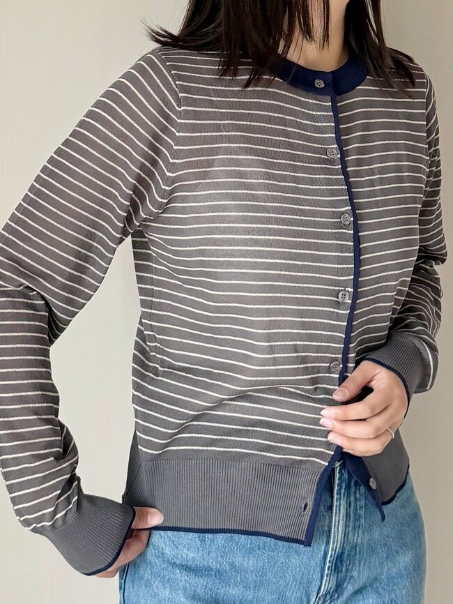 【しまむら】サッと羽織るだけでカワイイ！1639円の「楽ちんカーディガン」スカートからパンツまで幅広いコーデに使えます！