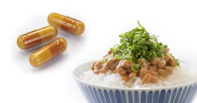 納豆の栄養素を手軽に摂取できるサプリメントで注目を集める