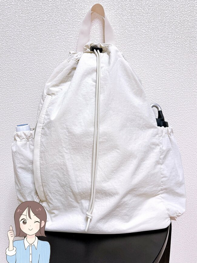 「軽量で疲れない」「どんな服にも似合う」GUの“たっぷり入るリュック”が毎日使いたくなるオシャレさ！「買って後悔ないです」【購入レビュー】