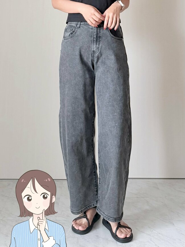 【しまむら】はくだけで美脚にみえる！2189円の「楽ちんワイドパンツ」がオールシーズン着回せてコスパ抜群！《購入レビュー》