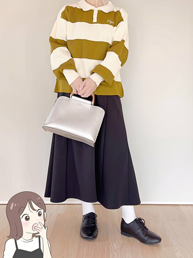 1969円とは思えない可愛さ！しまむらの「ゆったりトップス」抜け感がオシャレだし、二の腕やウエストをカバーできて嬉しい！