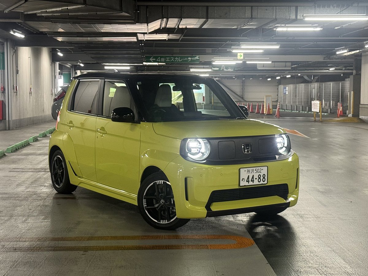 試乗したホンダ「Super-ONE」