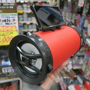 スマホを載せられるバッテリー内蔵の激安Bluetoothスピーカー