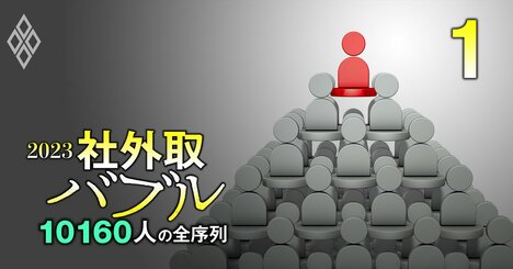 社外取締役・総合ランキング【上位5000人の実名】報酬、兼務、業績で10160人の最新序列を独自試算