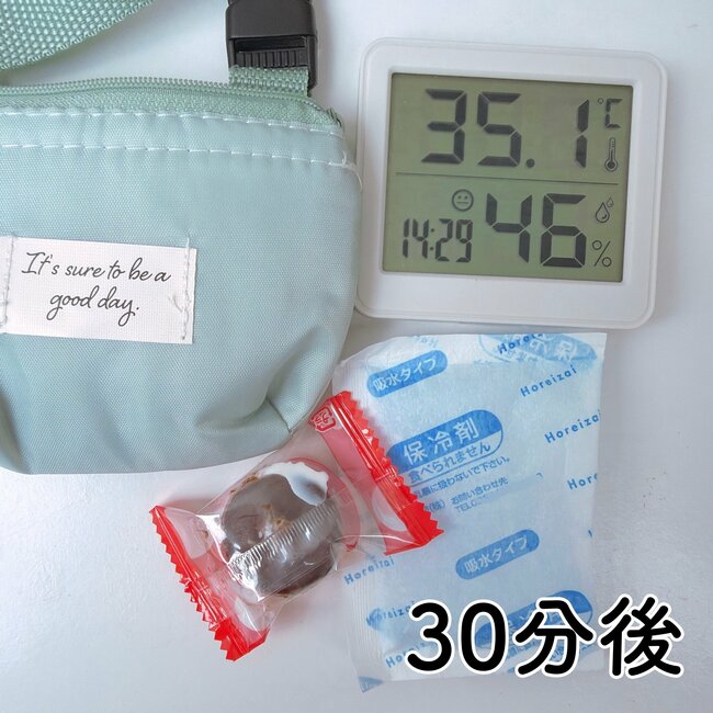 こういうの待ってた…！セリアの「ミニチュアみたいな保冷バッグ」炎天下で2時間経っても冷たい！《購入レビュー》
