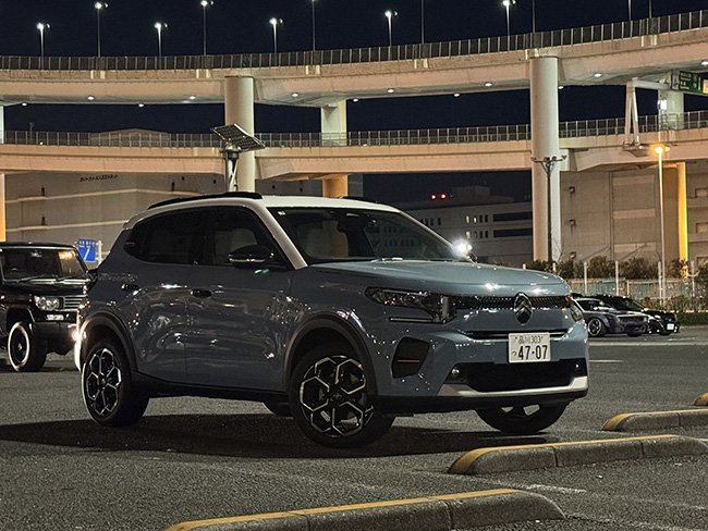 未明の大黒PAにて