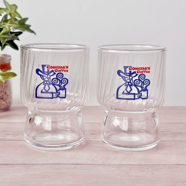「在庫復活してた」「速攻買った」コメダ珈琲の“昭和レトロなグラス”が可愛すぎる！「家でコメダごっこできるやん」