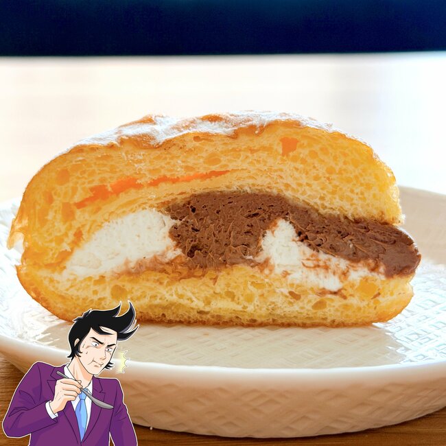 【不二家】「見た目からもう美味しい」厚みたっぷりの“生ドーナツ”ふわふわで幸せすぎた！「クリームたっぷり」「めちゃくちゃ美味しかった」《実食レビュー》