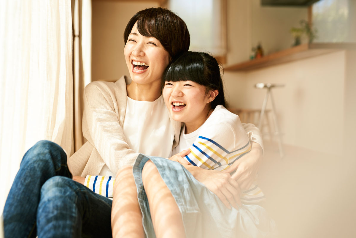 笑顔の先に明るい未来があります…