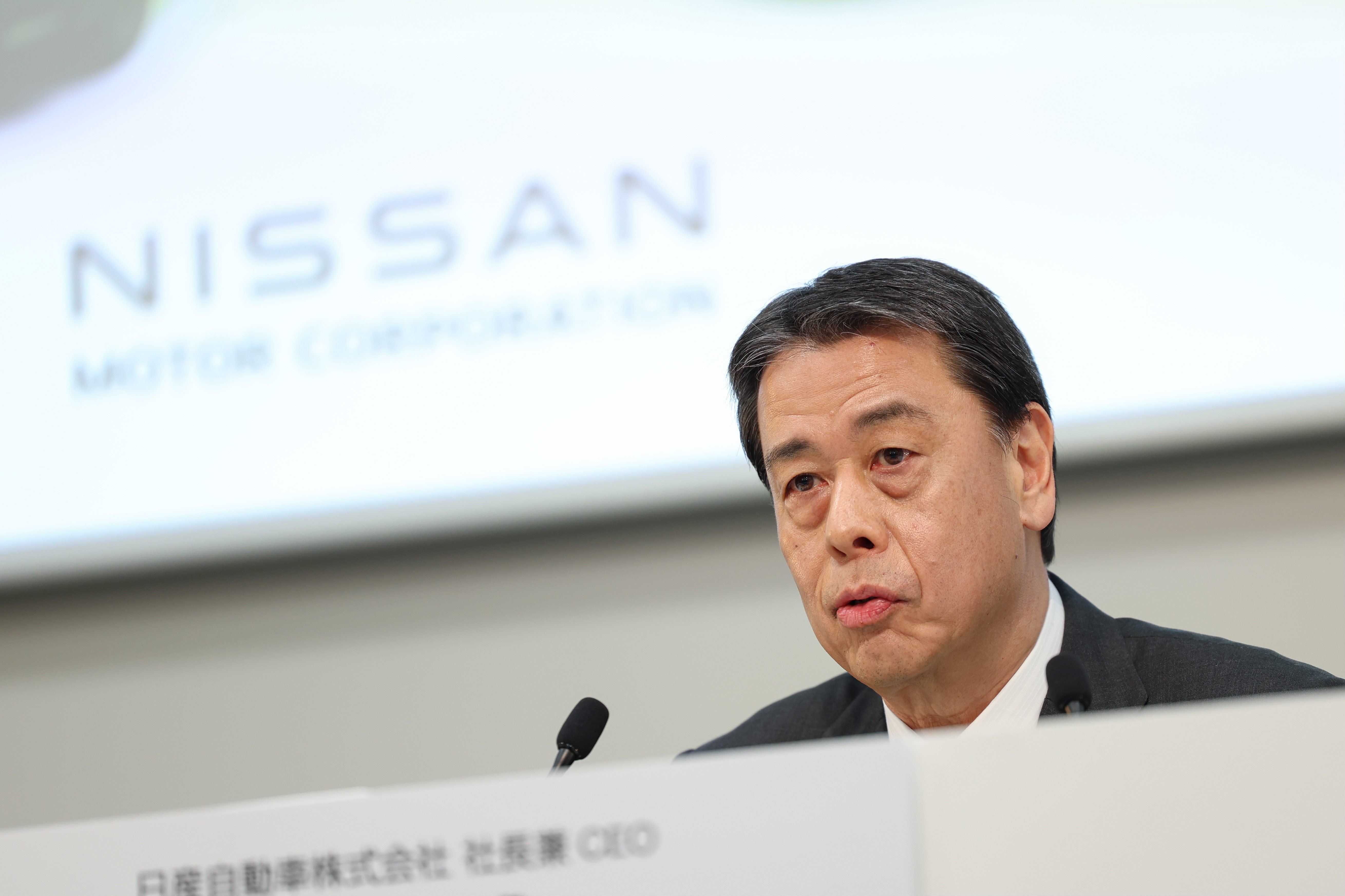 日産自動車の前社長だった内田誠氏　Photo:JIJI
