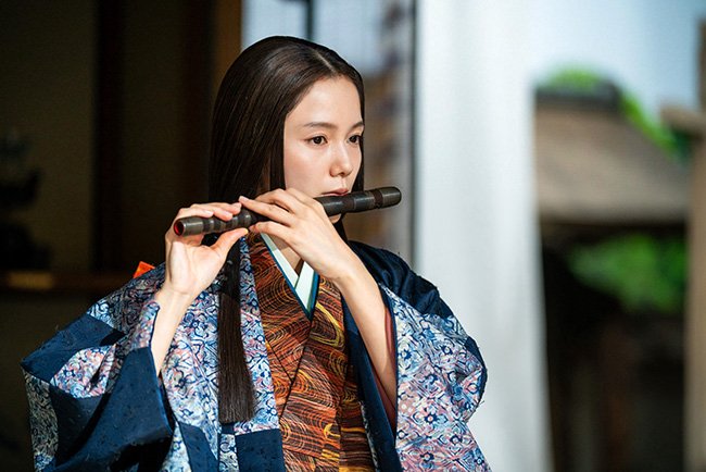 織田信長の妹で、浅井長政に嫁いだ市（演：宮崎あおい）（C）NHK