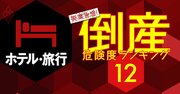 倒産危険度ランキング【ホテル・旅行13社】あのワシントンホテルが2位、1位は？