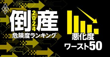 倒産危険度の「悪化度」ランキング2024【全業種ワースト50社】29位日野自動車、1位は?