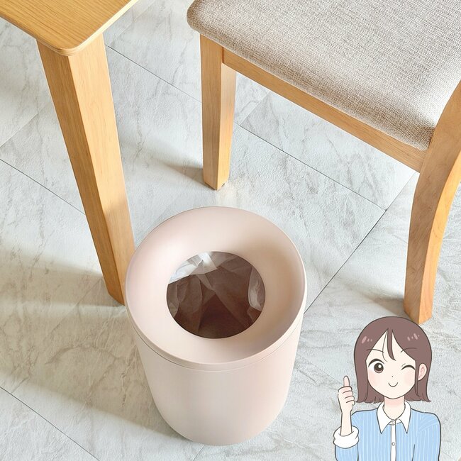 「全色購入しました」「ゴミ箱に見えない」ケユカの“生活感を隠せるゴミ箱”が家中で大活躍!「形、大きさ、使い勝手、全てパーフェクト」《購入レビュー》
