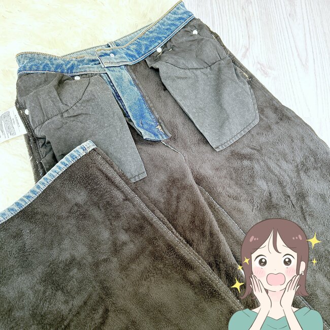 はいた瞬間あったかい！cocaの“ぽかぽかデニム”楽ちんすぎて手放せない！「暖かくシルエットも可愛い」「なんなら細く見えます！」