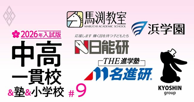 わが子がぐんぐん伸びる!中高一貫校&塾&小学校#9