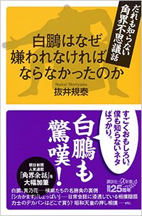 『白鵬はなぜ嫌われなければならなかったのか だれも知らない角界不思議話』書影