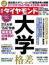 2024年11月16日号 大学格差