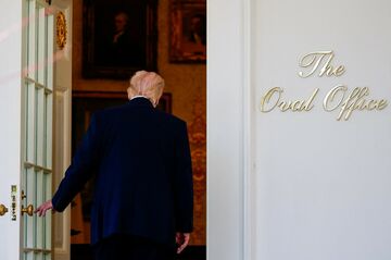 トランプ氏、退任前に政権高官の「一斉恩赦」約束