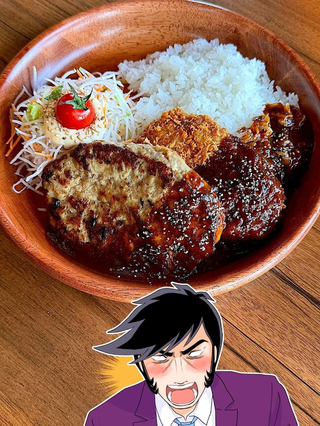 「凄いボリューム」「おなかいっぱい」びっくりドンキーの“限定よくばりメニュー”食べ応えがスゴすぎる…！ 「ソースでご飯がすすむ」