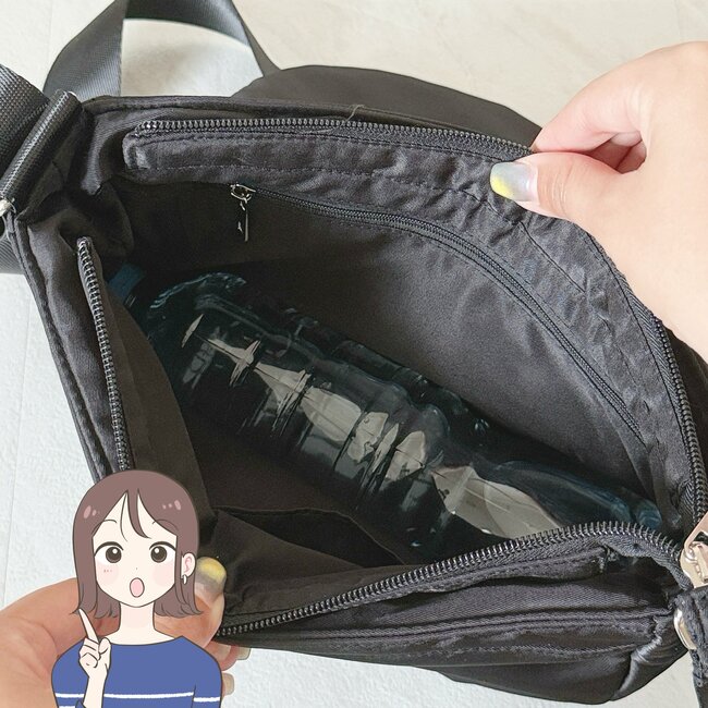 「毎日使っています」ハニーズの“ポケットたくさんバッグ”が収納力たっぷりで感動!「色違いも欲しくなりました」「サイズ感がちょうどいい」《購入レビュー》