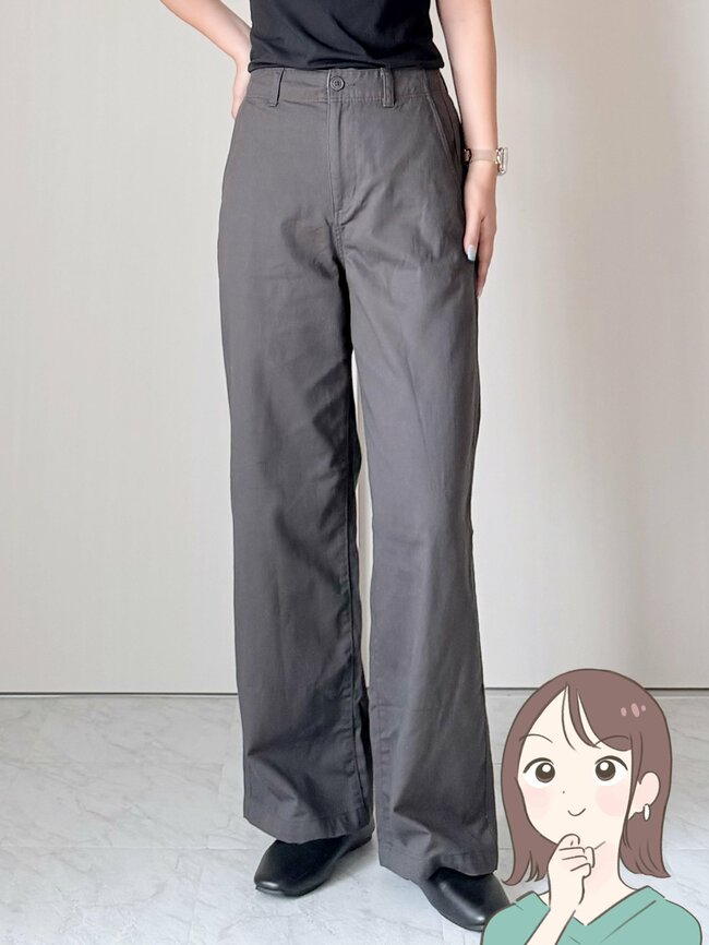 着心地の良さに感動！無印良品の「美脚ワイドパンツ」下半身をまるっとカバーできて優秀！《購入レビュー》