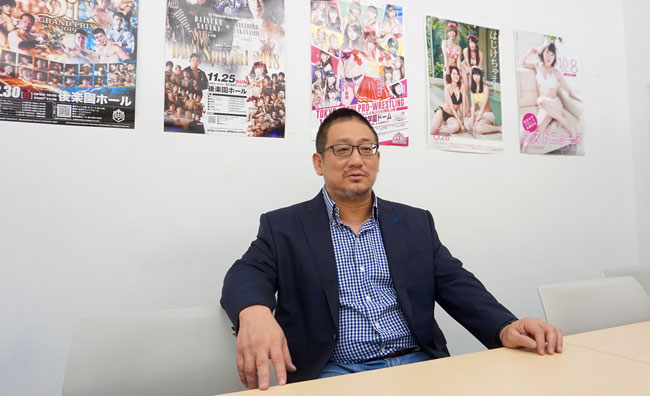 DDTプロレスリングの高木三四郎社長