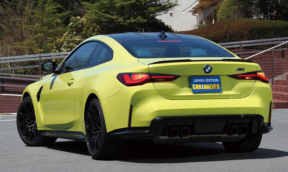 BMW・M4クーペ・コンペティションリアビュー