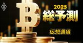 25年のビットコイン相場「1000万円～1800万円」と底堅く、上昇は「26年12月」まで続く!?