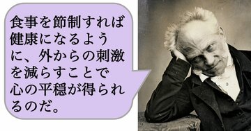 食事を節制すれば健康になるように、外からの刺激を減らすことで心の平穏が得られるのだ。