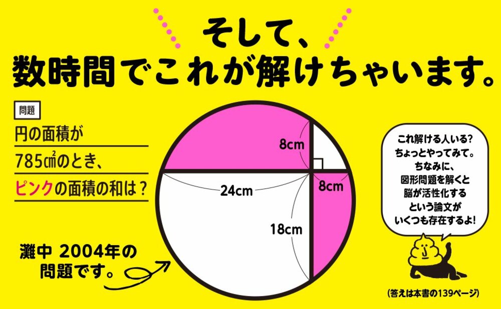 たった1日で誰でも開成・灘中の算数入試問題が解けちゃう本