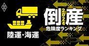 倒産危険度ランキング2024【陸運・海運17社】7位は大和自動車交通、4位は東海汽船、1位は？