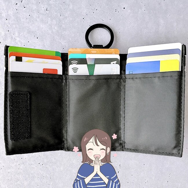 【無印良品】小銭が取り出しやすくて便利!1490円の「ミニ財布」手のひらサイズなのにカードが12枚も入った!《購入レビュー》
