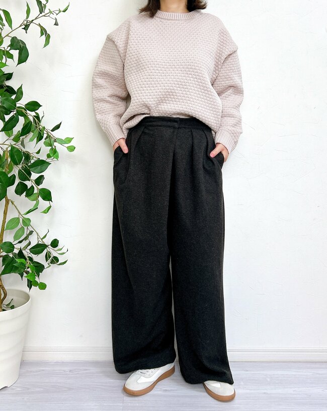 ワークマンの「1780円ニット」が楽ちんすぎて手放せない…！ゆったり体型カバーできるし、すぽんと着るだけでオシャレ！