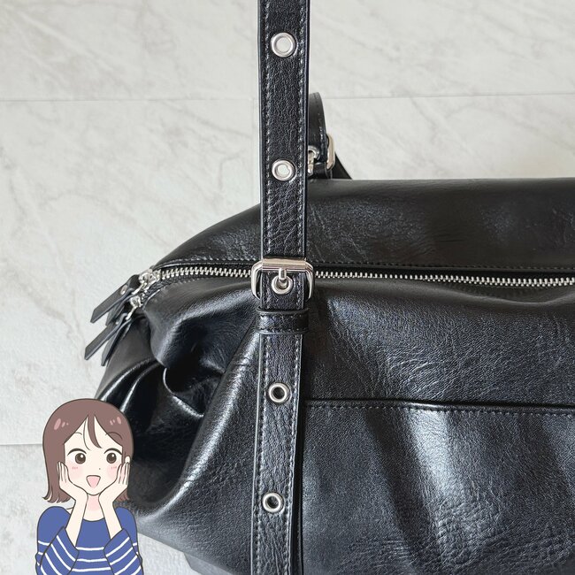 「まじで可愛い」「高見えする」ニコアンドの“収納力ばつぐんバッグ”荷物が多い日に大助かり！「とても使いやすいです！いっぱい入ります」