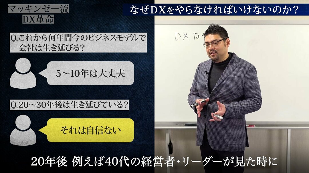 マッキンゼー流!いいDXと悪いDXの決定的違いは「企業文化を変革」できるかどうかだ【動画】