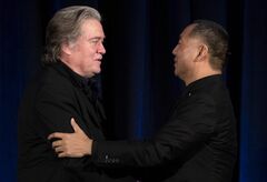 米FBI、亡命中国人実業家を捜査　バノン氏との活動も対象に