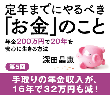 手取りの年金収入が、16年で32万円も減！