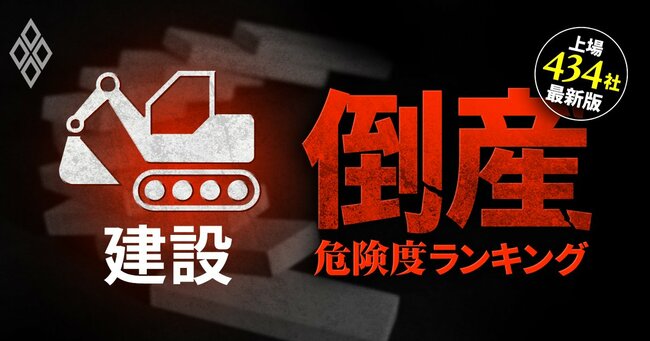 2025年「倒産ドミノ」勃発!?倒産危険度ランキング【上場434社・最新版】＃17