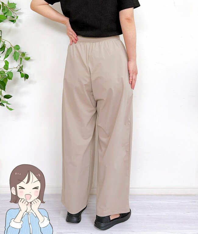 「涼しい！」「この夏ヘビロテの予感」ハニーズの“ひんやりワイドパンツ”がサラサラで快適だと大人気…！「下半身大きめの私でもすっきり」【購入レビュー】