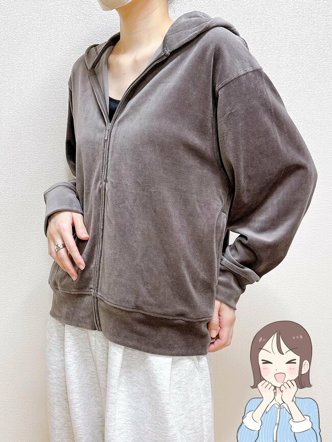 サッと羽織るだけで気持ちいい！無印良品の「ふんわりパーカー」家でも外でも手放せない！《購入レビュー》