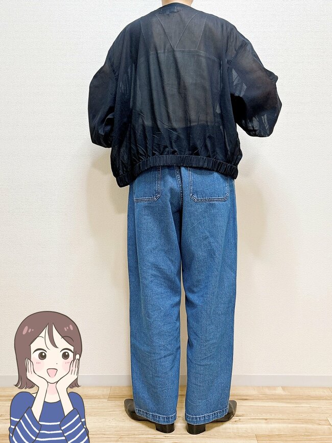 【しまむら】どこにでもサッと羽織れて助かる！2420円の「ふんわり春アウター」ぽわんとした袖がかわいい！