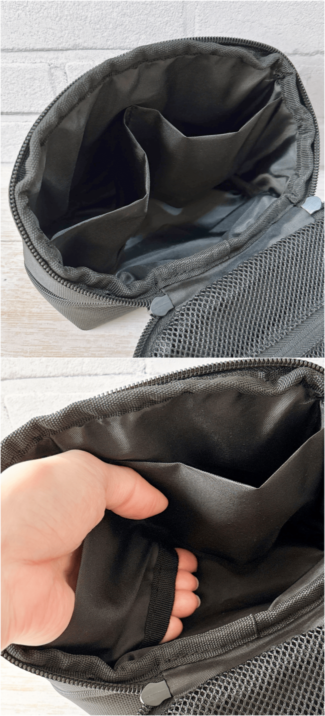 あと3つぐらい買い足したい！3COINSの「自立するポーチ」ポケットたくさんでスッキリ整理整頓できるんです！